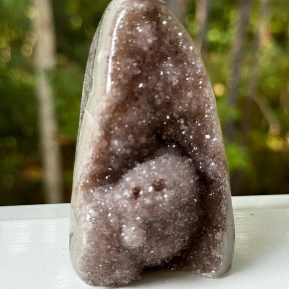 AAAA Quality Rainbow Amethyst Cut Base 🇧🇷 House of Gems 💎 - Picture 11 of 11